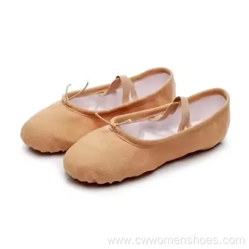 Hot Selling Comfortable Canvas Ballet Dance Slippers